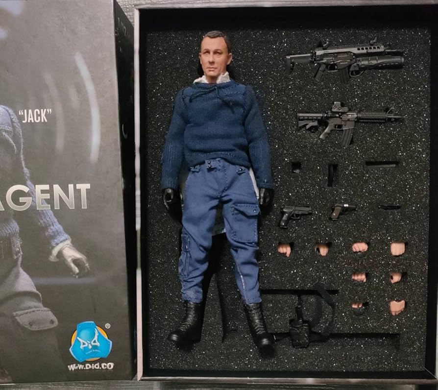 Amazon.co.jp: 1/12 007 ジェームズ・ボンド アクション